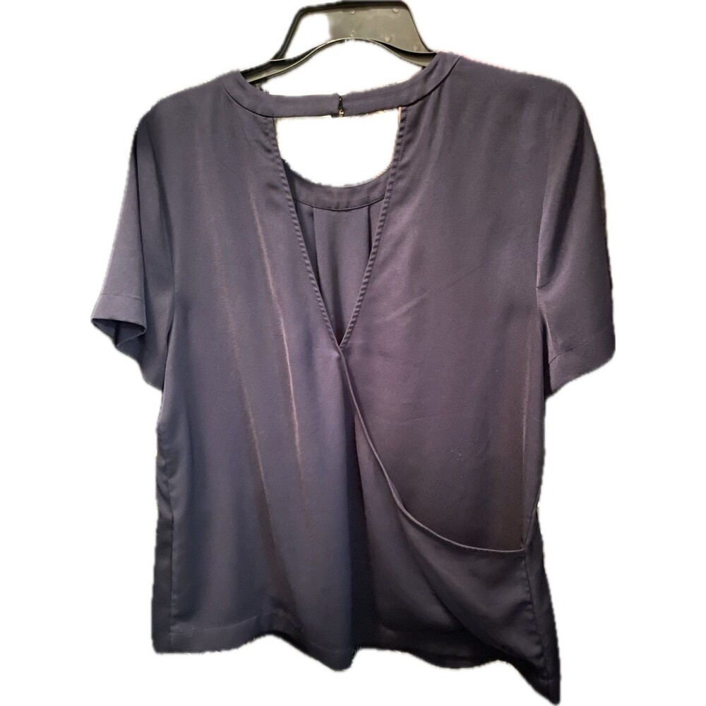 Navy Blue Blouse